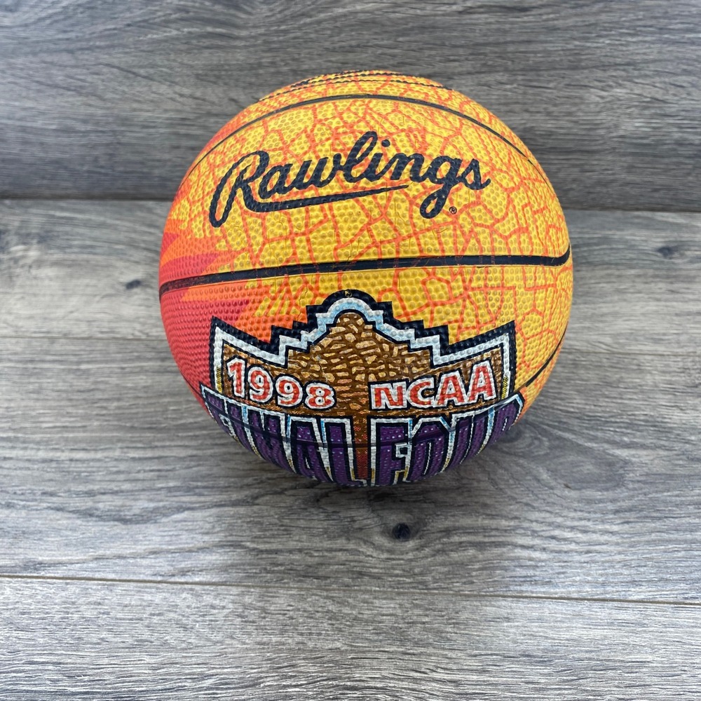 VTG Rawlings Mini Basketball ORange 1998 NCAA Final Four San Antonio